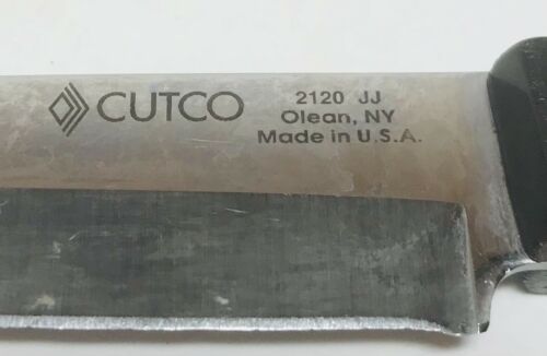 3 Cutco Knives 4” Paring Petite Carver Carving Knife Brown Handles - Fresh Stock Dated January 2026
