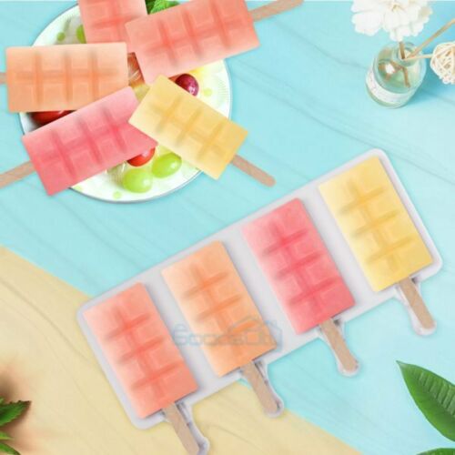 Ice Pop Molds Popsicle Holder Set - Popsicle Molds, Sticks, and Covers - Fresh Stock Dated February 2026