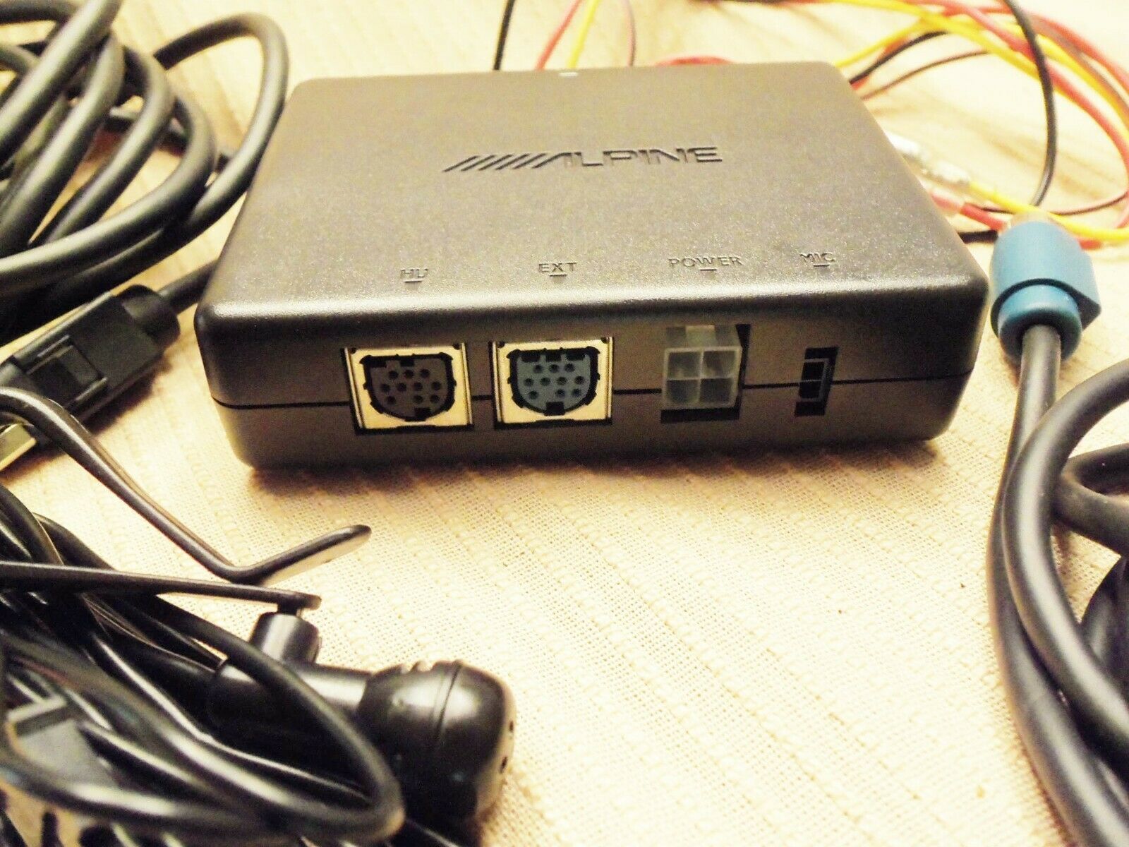 Alpine KCE-350BT Bluetooth Interface Module W/ Cords & Mic - Fresh Stock Dated January 2026