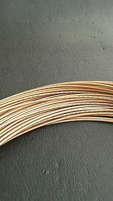 Harbour    RG178 Teflon Silver Plated Coax Cable MIL-C-17 M17/93 RG-178  100 FT - Fresh Stock Dated December 2025