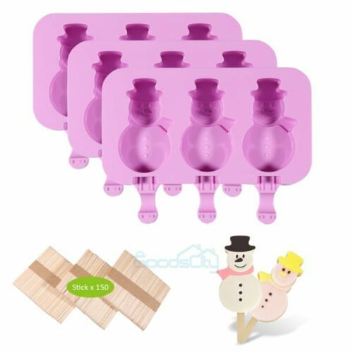 Ice Pop Molds Popsicle Holder Set - Popsicle Molds, Sticks, and Covers - Fresh Stock Dated February 2026