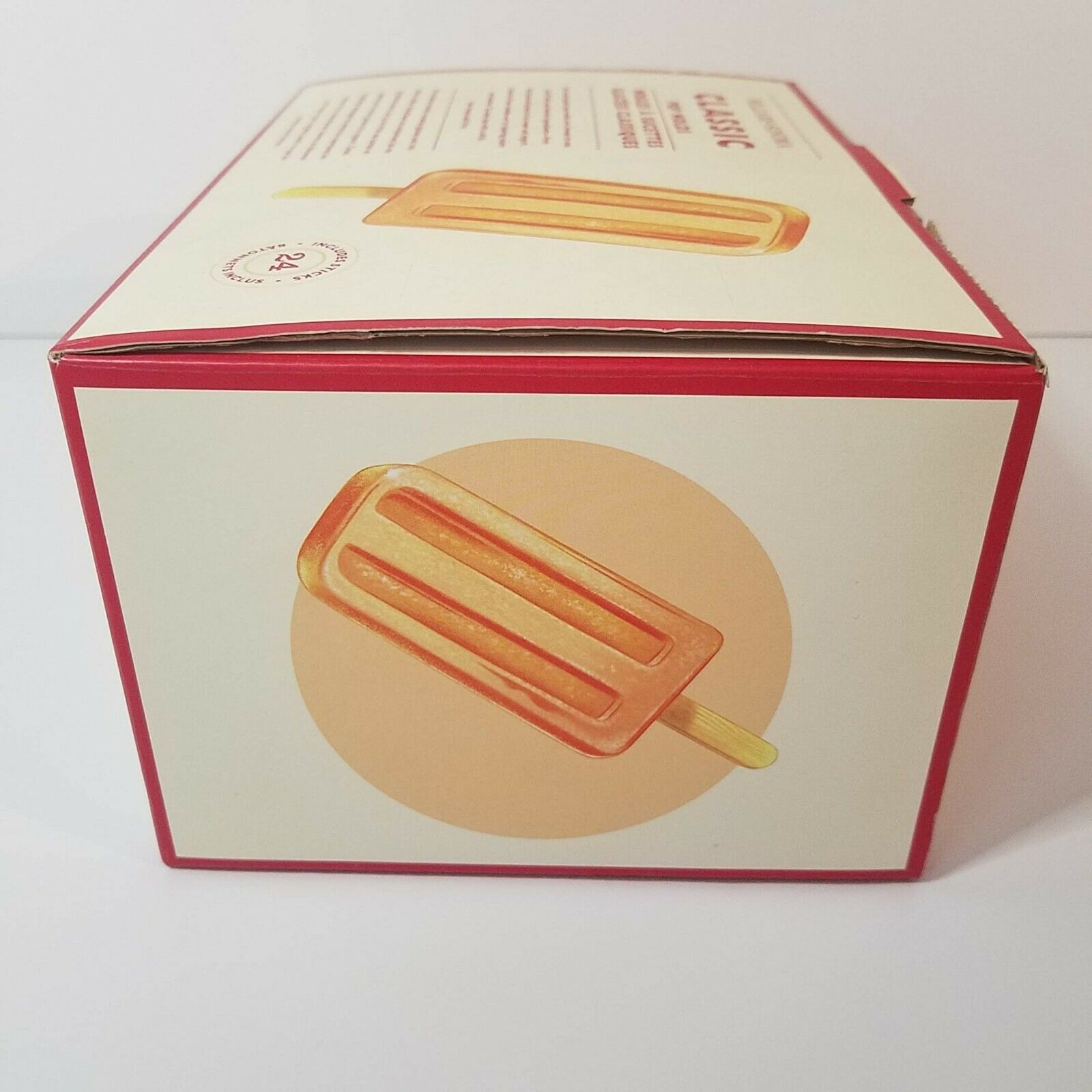 Williams-Sonoma, Classic Pop Molds, Retro Style, Popsicle, Ice Lolly, Makes 8 - Fresh Stock Dated February 2026