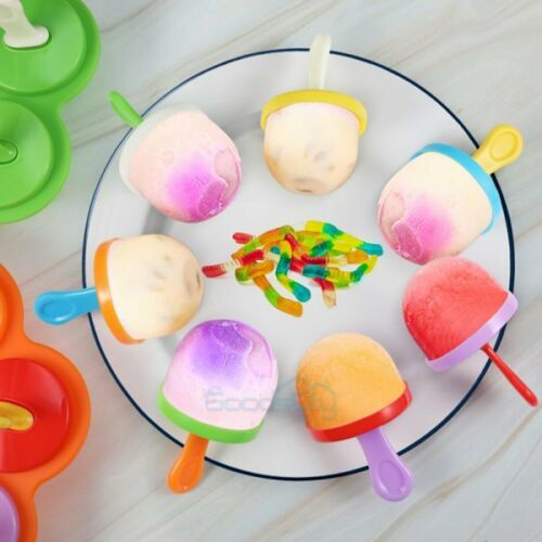 Ice Pop Molds Popsicle Holder Set - Popsicle Molds, Sticks, and Covers - Fresh Stock Dated February 2026
