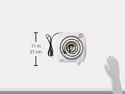 Brentwood TS-322 1000w Single Electric Burner White - Fresh Stock Dated February 2026