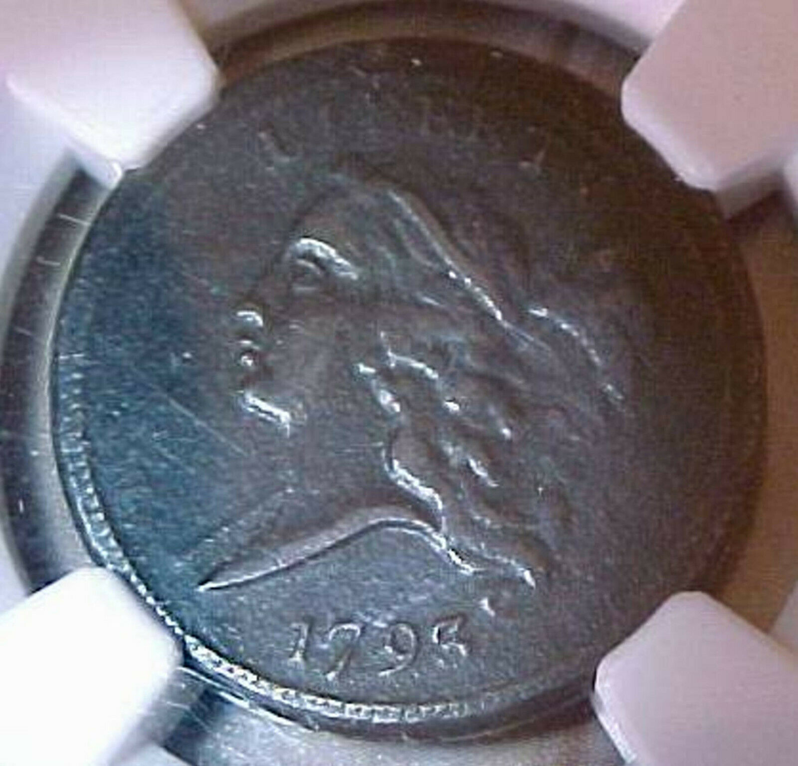 1793 UNITED STATES LIBERTY HEAD 1/2 CENT AMERICAN COIN NGC XF DETAILS CORRODED - Fresh Stock Dated December 2025