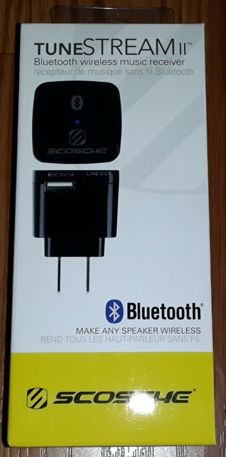 SCOSCHE® BTRH TuneSTREAM II Universal Wireless Bluetooth - Fresh Stock Dated December 2025
