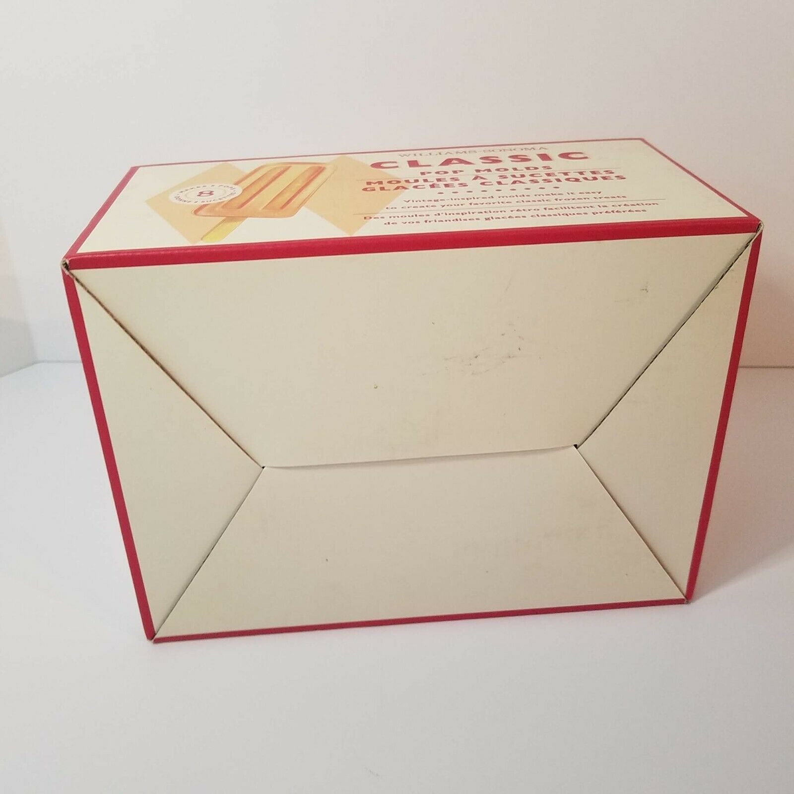 Williams-Sonoma, Classic Pop Molds, Retro Style, Popsicle, Ice Lolly, Makes 8 - Fresh Stock Dated February 2026