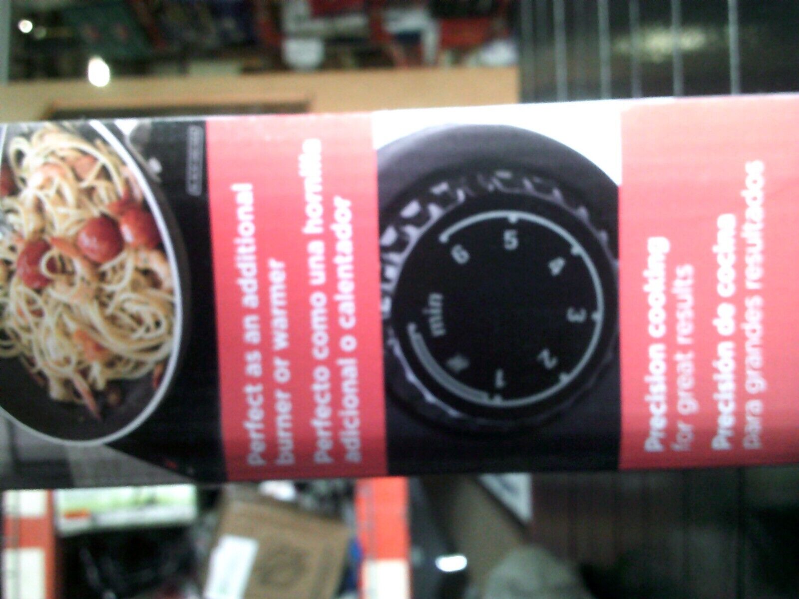 Black and Decker 2 burner Buffet Range Burner - Fresh Stock Dated February 2026