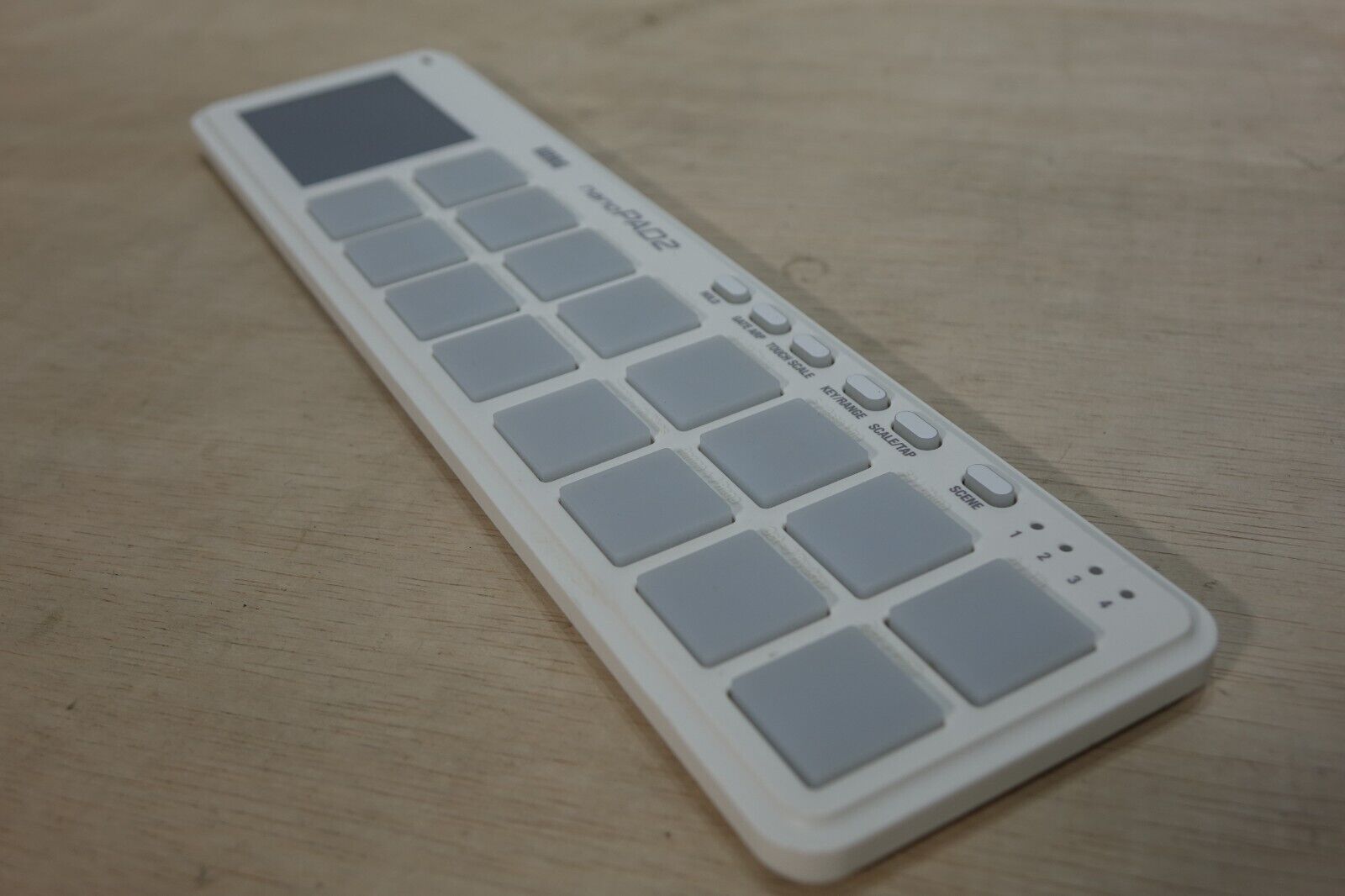 Korg nanoPAD2 Slim-Line USB Drum Pad MIDI Controller White With Tracking - Fresh Stock Dated December 2025