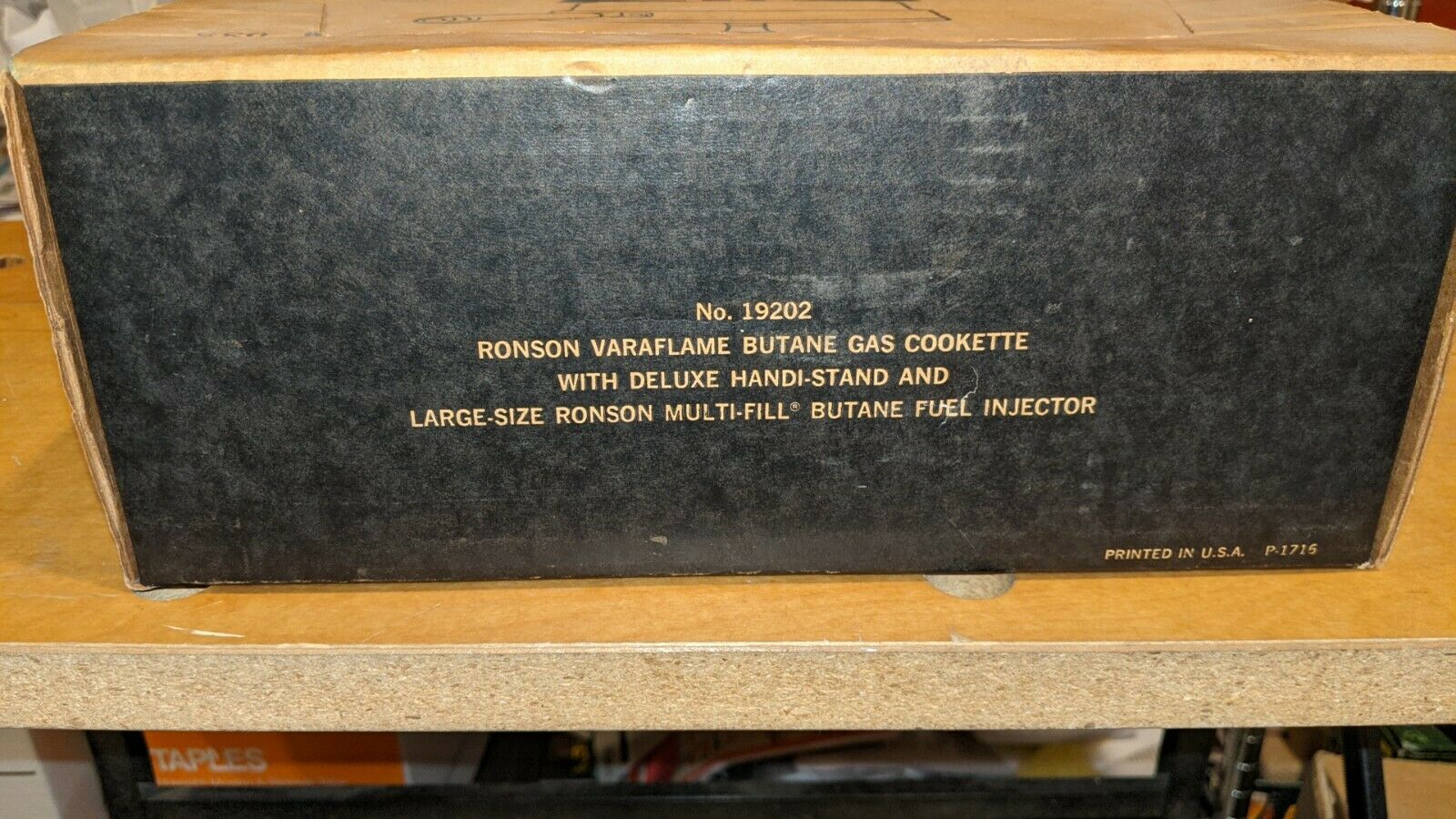 VARAFLAME RONSON COOKETTE NOS with box & instructions model #19202 - Fresh Stock Dated February 2026