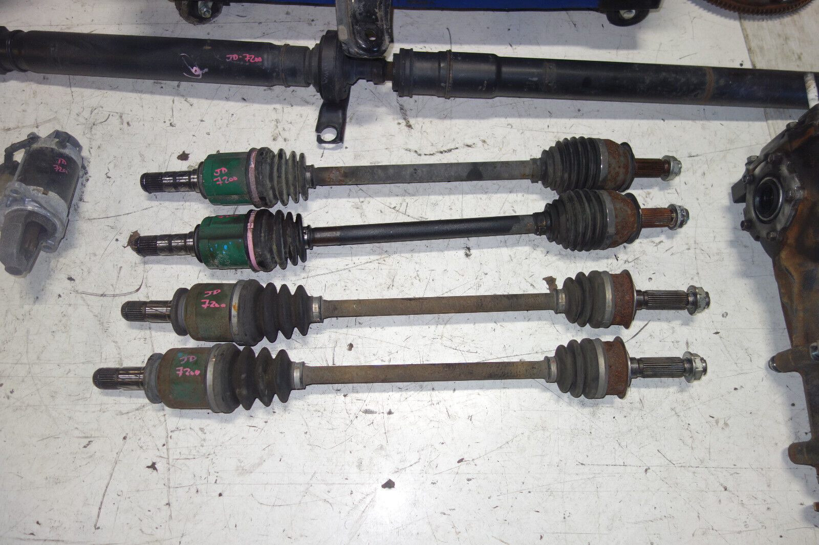 JDM Subaru Legacy Spec-B 6speed Awd Transmission Axles Rear Differential 2003-09 - Fresh Stock Dated December 2025