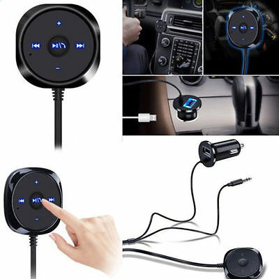 Bluetooth Handsfree Car Kit AUX 3.5mm Jack for Car Speaker FM Radios iPhone 7 6S - Fresh Stock Dated December 2025