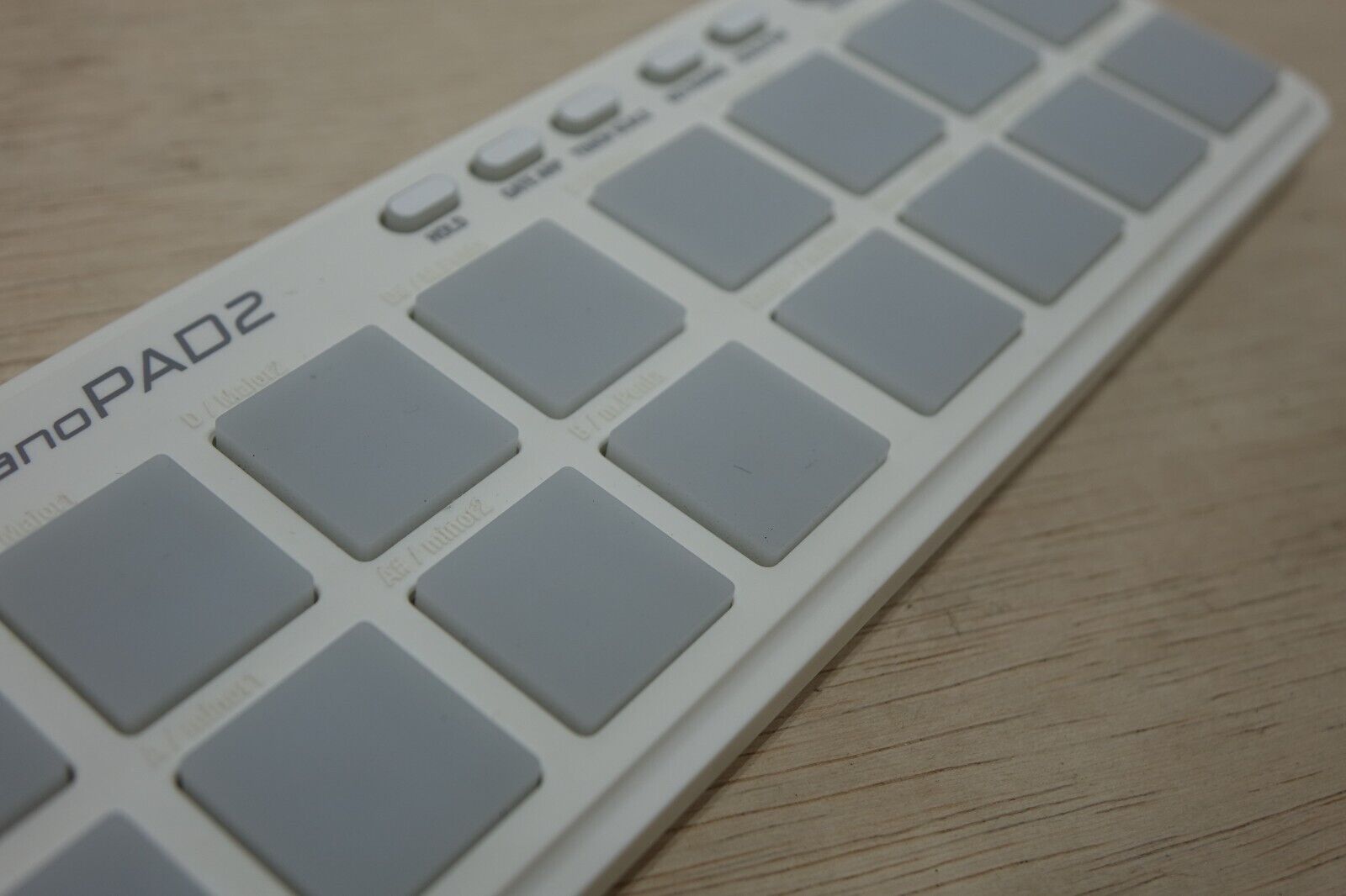 Korg nanoPAD2 Slim-Line USB Drum Pad MIDI Controller White With Tracking - Fresh Stock Dated December 2025