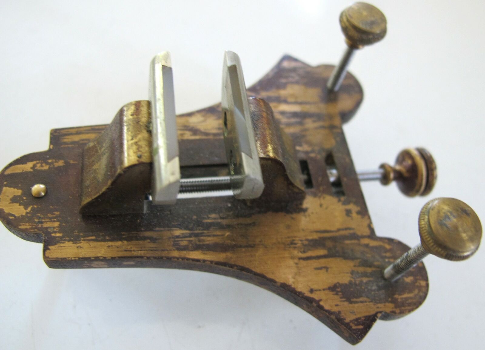 Lot Two (2) BALANCE POISES - Brass with Metal & Agate Jaws - Watch Repair Tools - Fresh Stock Dated December 2025