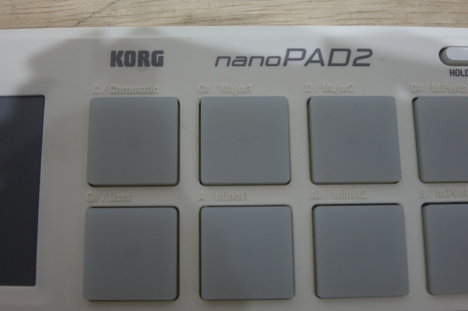 Korg nanoPAD2 Slim-Line USB Drum Pad MIDI Controller White With Tracking - Fresh Stock Dated December 2025