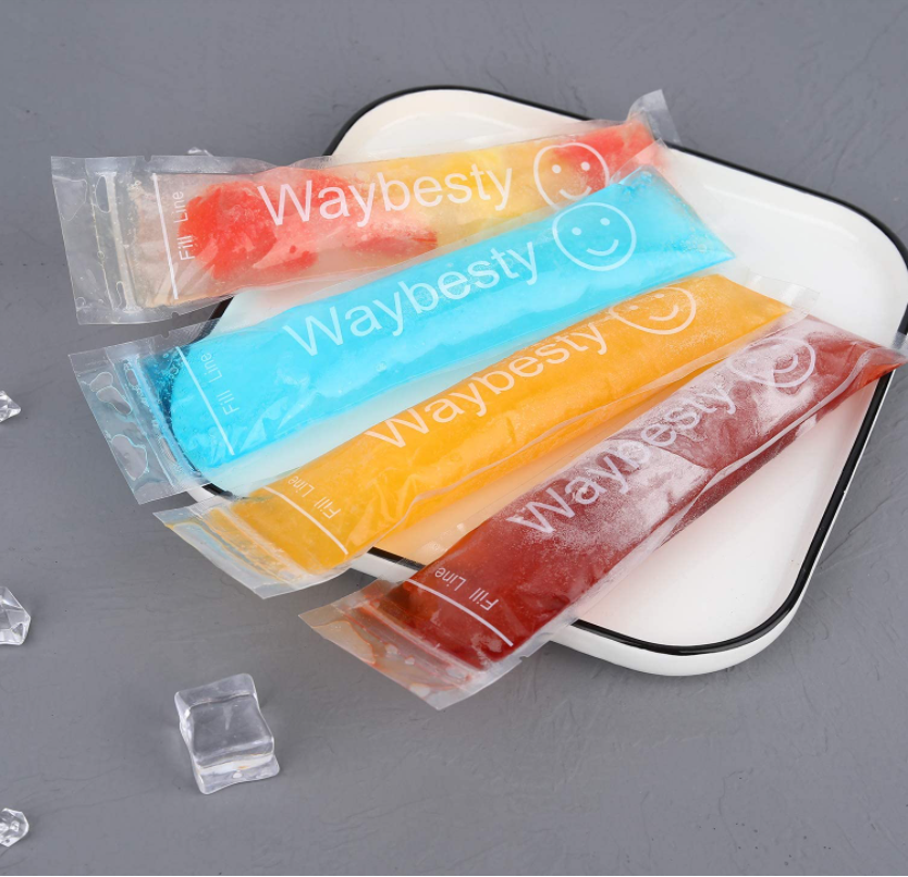 Ice Bags Popsicle Disposable Mold 150 PCs Pop Free Freezer Bpa Candy Tubes New - Fresh Stock Dated February 2026
