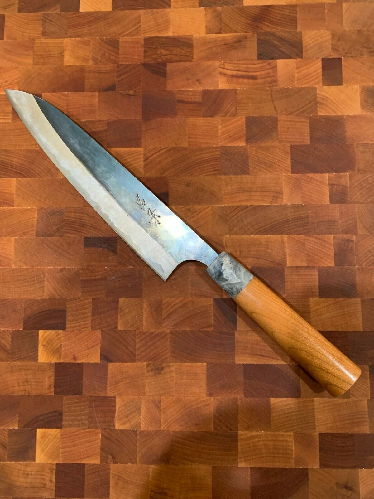 MASAKAGE MIZU GYUTO 210MM KITCHEN KNIFE BY KATSUSHIGE ANRYU - Fresh Stock Dated January 2026
