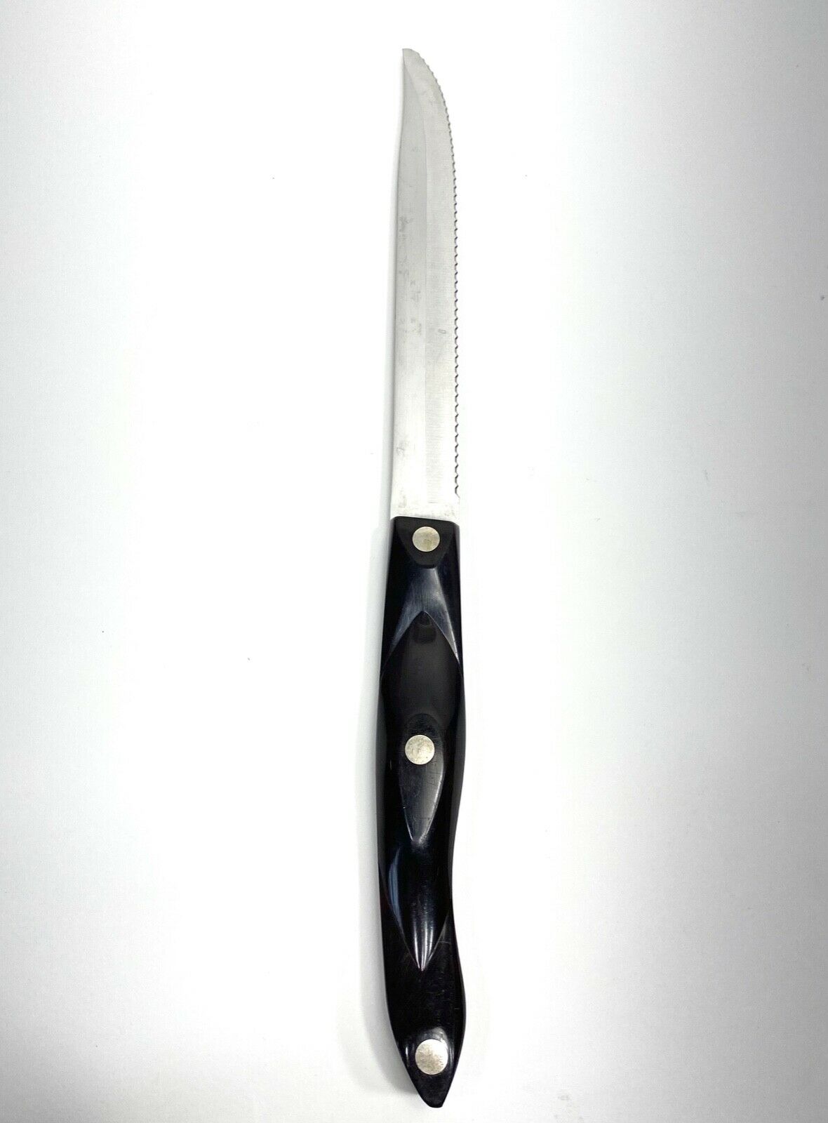 CUTCO 1729 KI Petite Serrated Carving Knife Brown Orange Marbled DAMAGED - Fresh Stock Dated January 2026