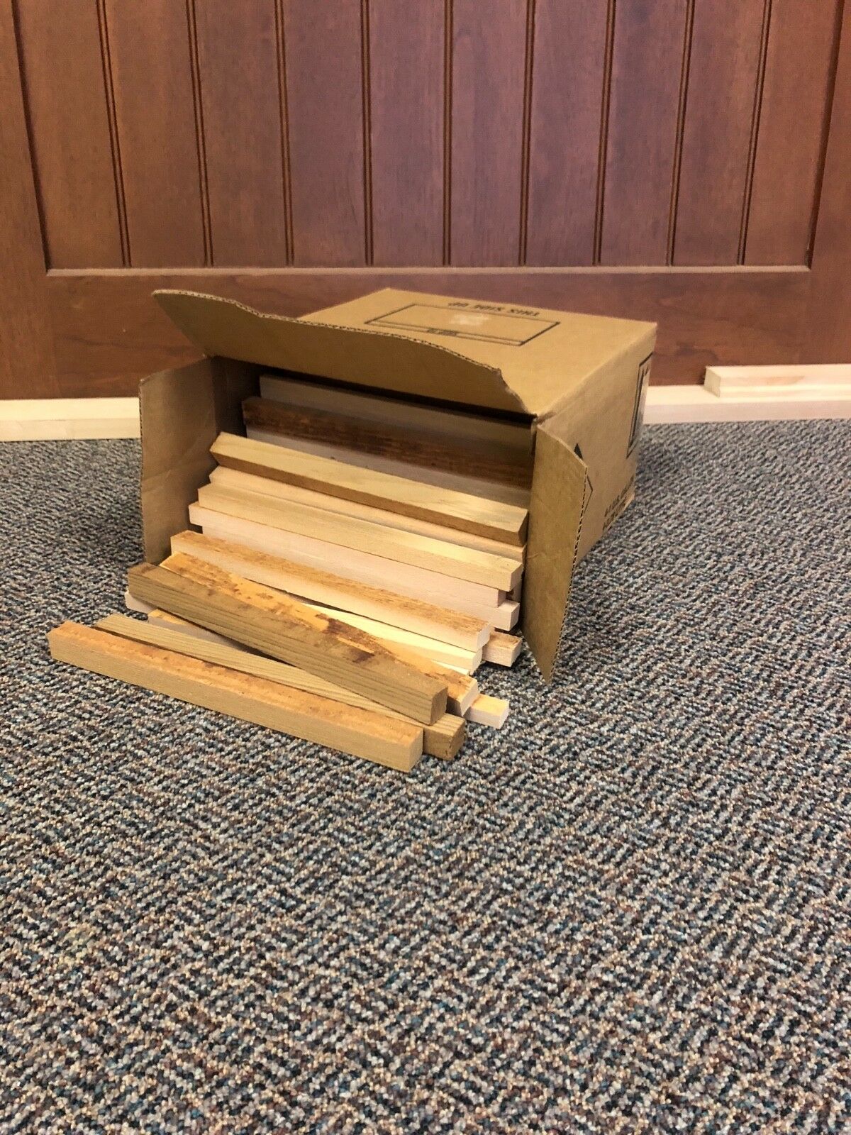 Foot long, Dry fire starting sticks in 20 lbs box! - Fresh Stock Dated January 2026