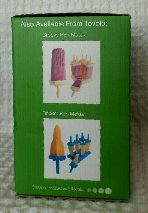 Tovolo Shooting Star Ice POP MAKER MOLDS Set of 6 with Tray STAR SHAPE New - Fresh Stock Dated February 2026