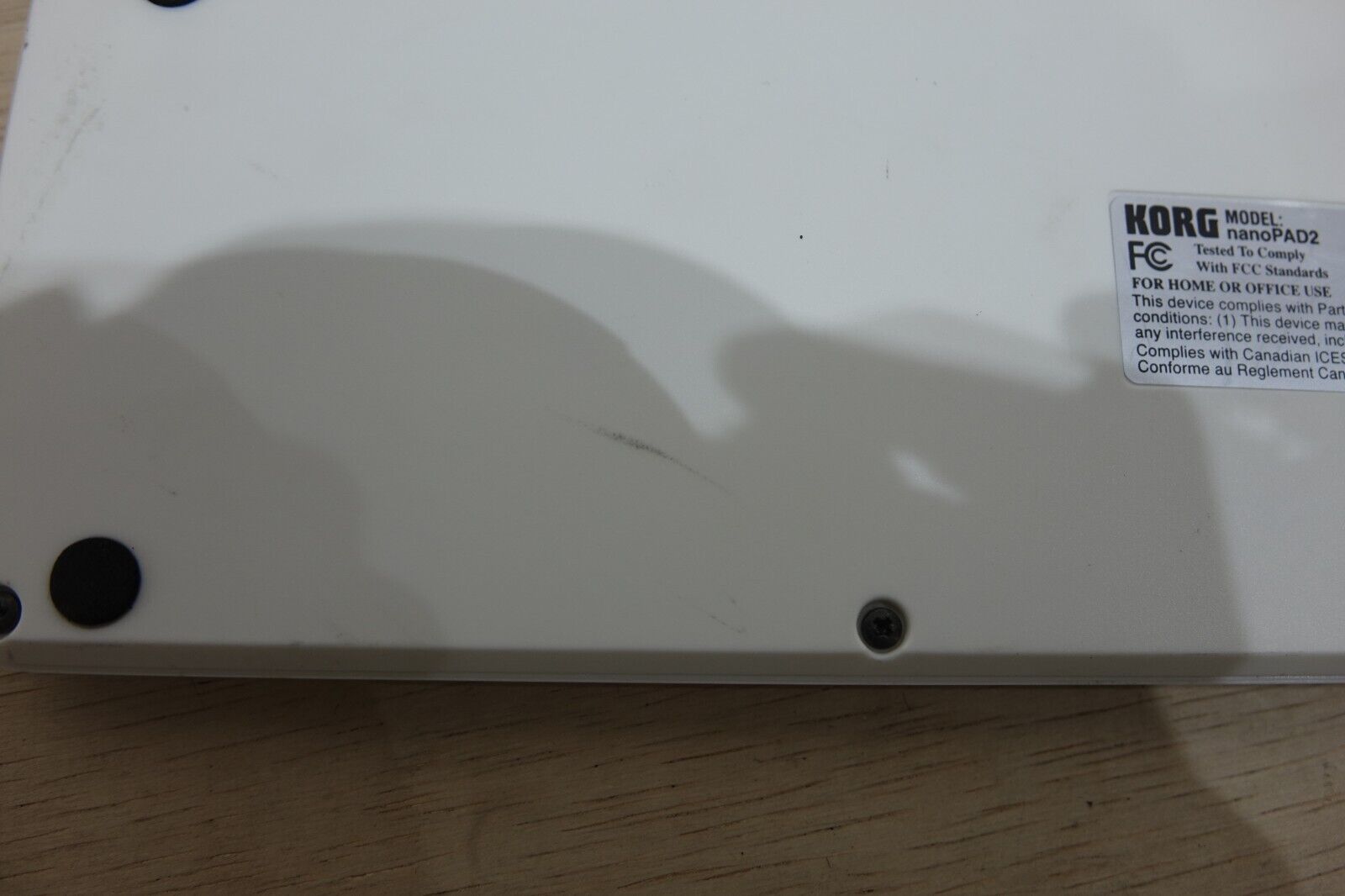 Korg nanoPAD2 Slim-Line USB Drum Pad MIDI Controller White With Tracking - Fresh Stock Dated December 2025