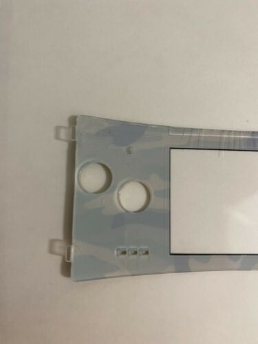 Used OEM Nintendo Camo Faceplate for Gameboy Micro- Used, scratching on screen - Fresh Stock Dated December 2025