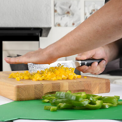 Kessaku Butcher Cleaver Nakiri Knife 67-Layer Japanese Damascus Steel, 7-Inch - Fresh Stock Dated January 2026