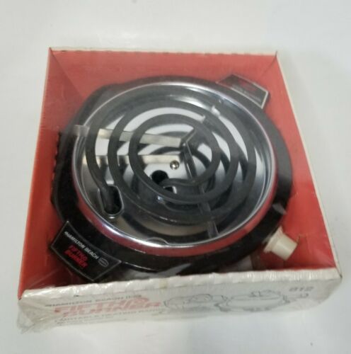 Hamilton Beach Fifth Burner 812 New Sealed in Original Package Vintage USA Made - Fresh Stock Dated February 2026