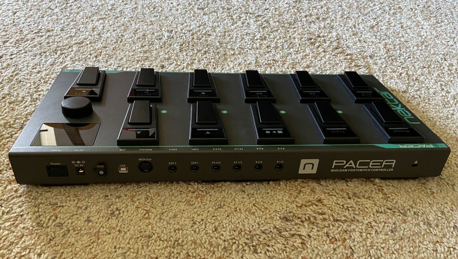 Nektar PACER MIDI Footswitch 4 use as DAW Guitar Keyboard Looper Foot Controller - Fresh Stock Dated December 2025