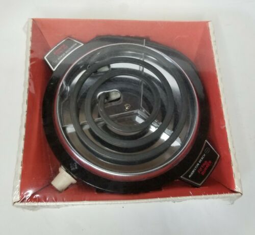 Hamilton Beach Fifth Burner 812 New Sealed in Original Package Vintage USA Made - Fresh Stock Dated February 2026