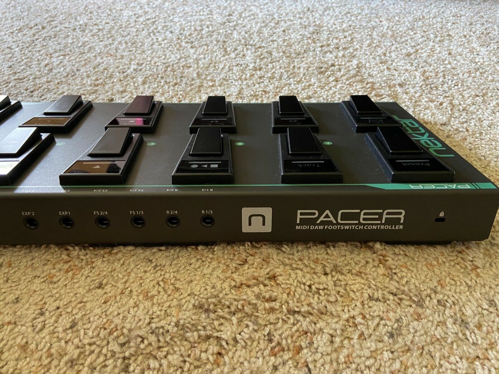 Nektar PACER MIDI Footswitch 4 use as DAW Guitar Keyboard Looper Foot Controller - Fresh Stock Dated December 2025
