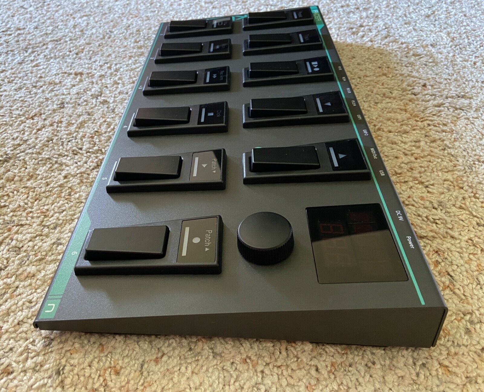 Nektar PACER MIDI Footswitch 4 use as DAW Guitar Keyboard Looper Foot Controller - Fresh Stock Dated December 2025