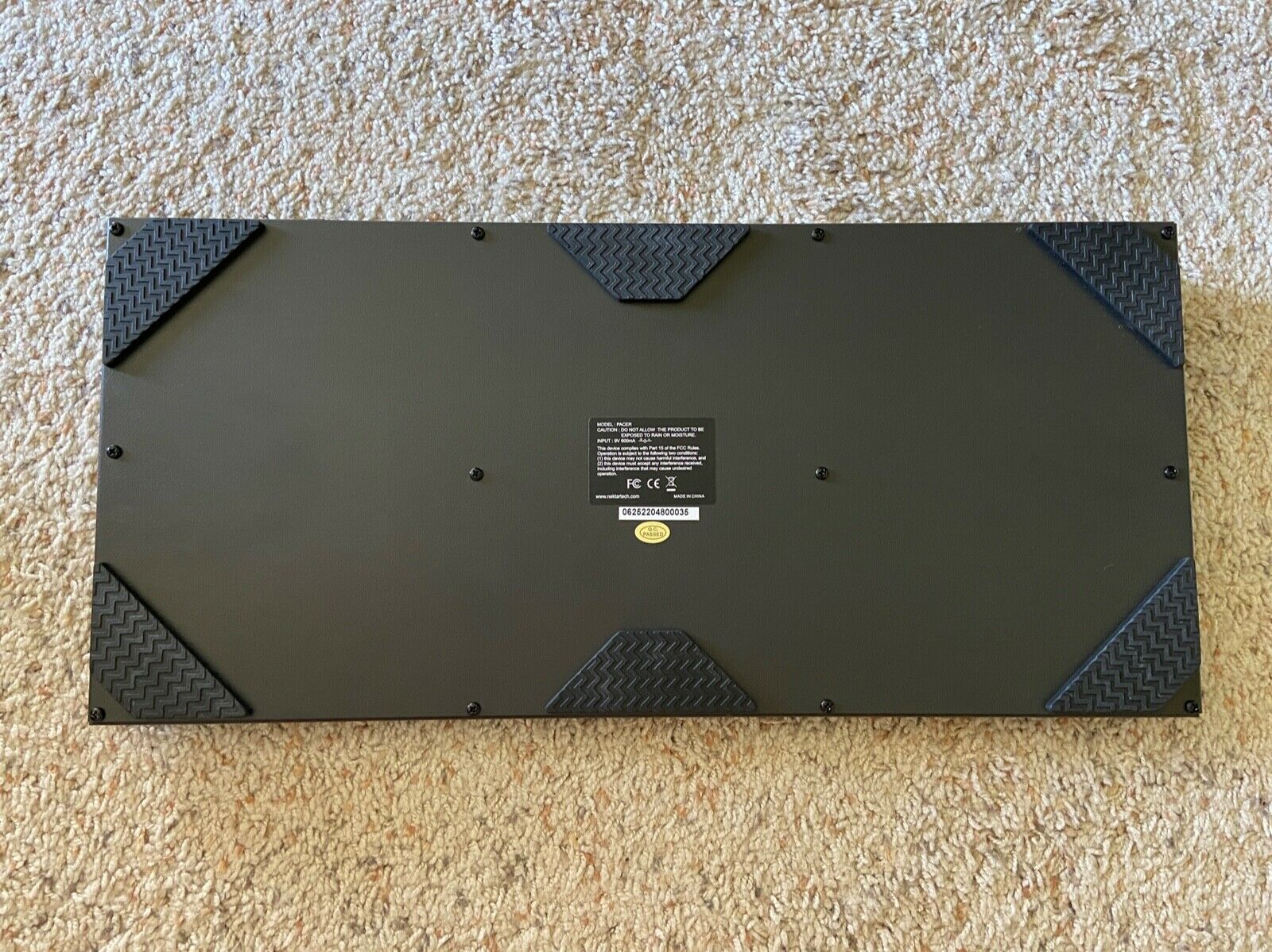 Nektar PACER MIDI Footswitch 4 use as DAW Guitar Keyboard Looper Foot Controller - Fresh Stock Dated December 2025