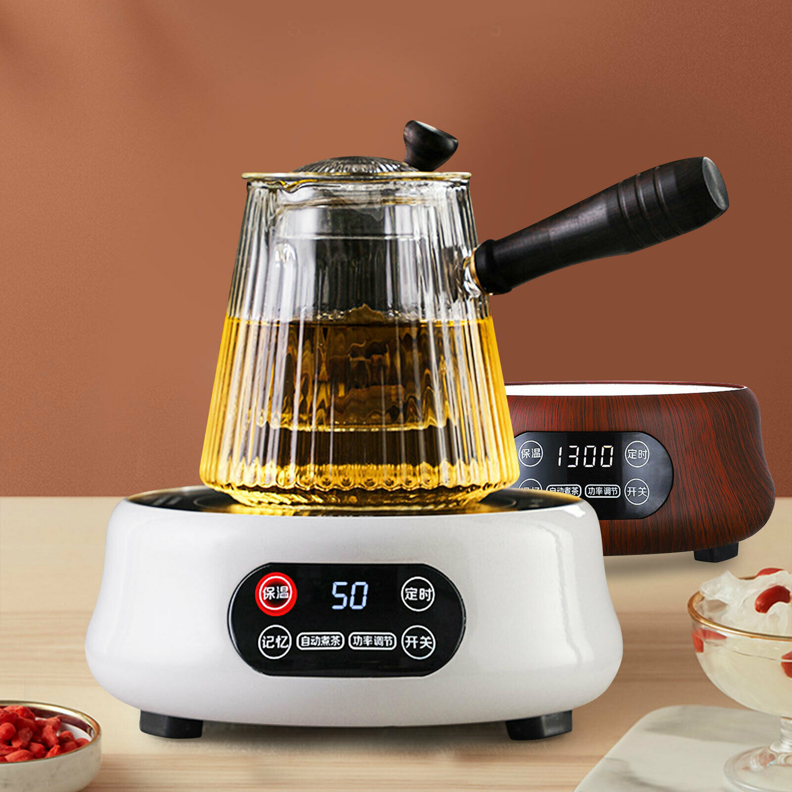 Mini Electric Heater Coffee Milk Soup Heater 1300W Hot Plate Stove 110V - Fresh Stock Dated February 2026