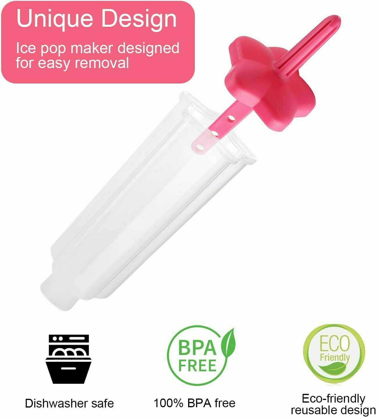 Popsicle Molds Set - Fresh Stock Dated February 2026