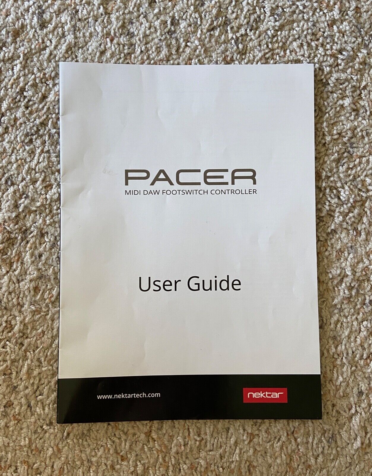 Nektar PACER MIDI Footswitch 4 use as DAW Guitar Keyboard Looper Foot Controller - Fresh Stock Dated December 2025