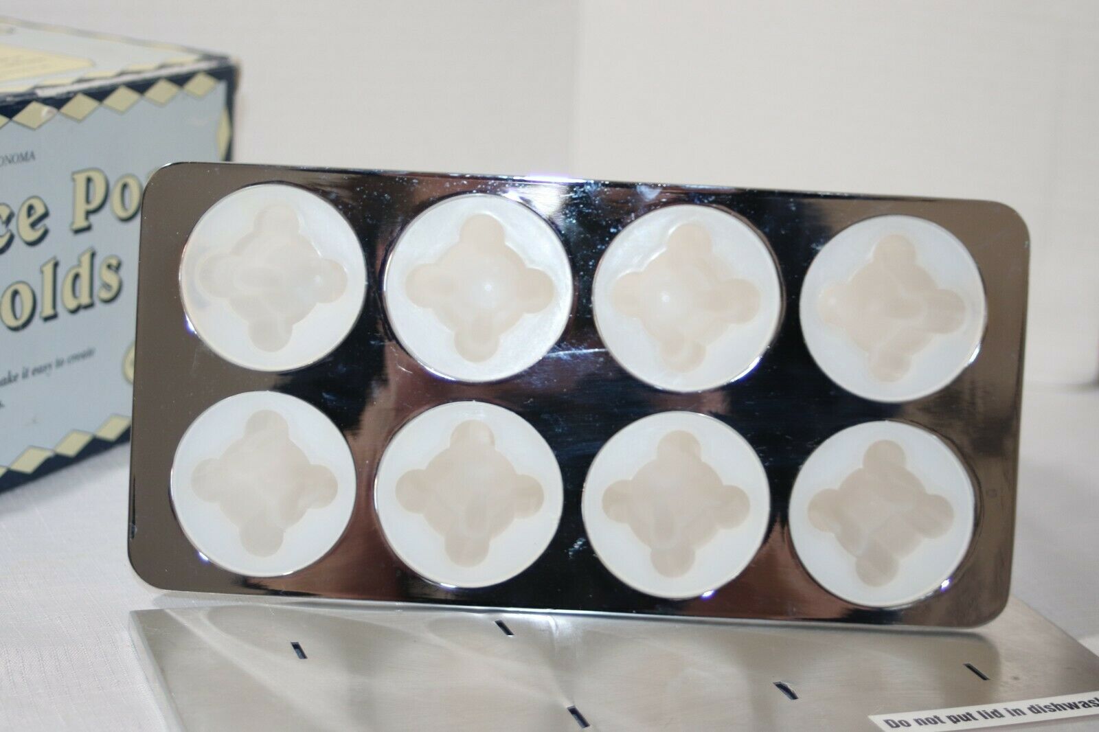 Williams Sonoma Space Pop Molds Popsicle Maker Tray Vintage Inspired Design 2001 - Fresh Stock Dated February 2026