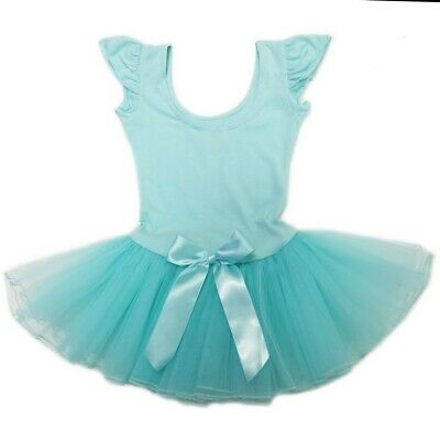 Wenchoice Girls Mint Rhinestone Bow Accent Tutu Ballet Dress S (9-24M)-XL (6-8) - Fresh Stock Dated December 2025