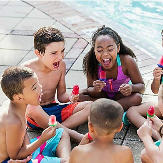 2 Pack Silicone Popsicle Maker Molds- 7-cavity Mini DIY Ice Pop Mold With Stick - Fresh Stock Dated February 2026