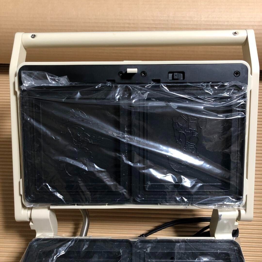 BRUNO Hot Sand Maker Snoopy PEANUTS Grilled sandwich maker double toaster NEW - Fresh Stock Dated February 2026