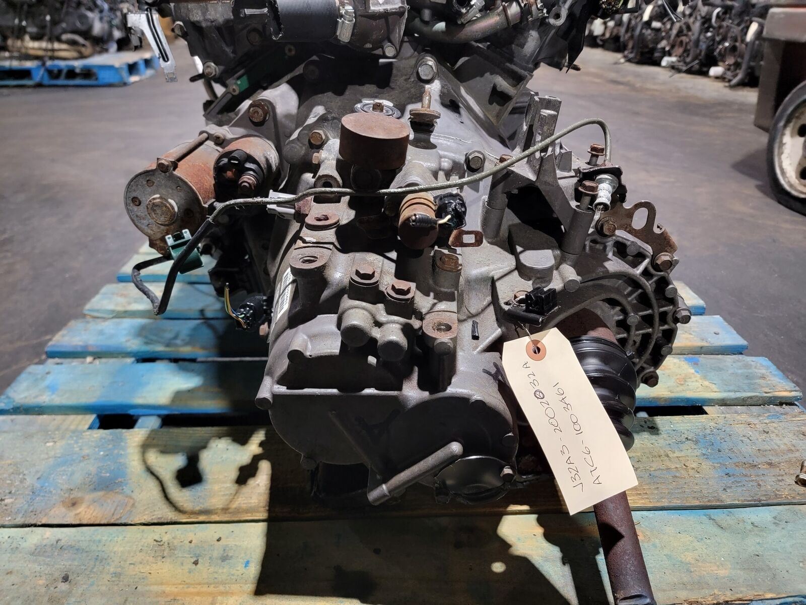 04-06 Acura TL 3.2L V6 Manual Transmission J32A3 2002032A ATC6 1003461 - Fresh Stock Dated December 2025