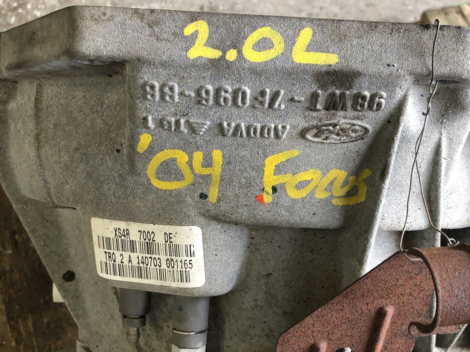 2000-2004 Ford Focus 4dr & wagon 2.0 SOHC 5 Speed Manual Transmission Transaxle - Fresh Stock Dated December 2025