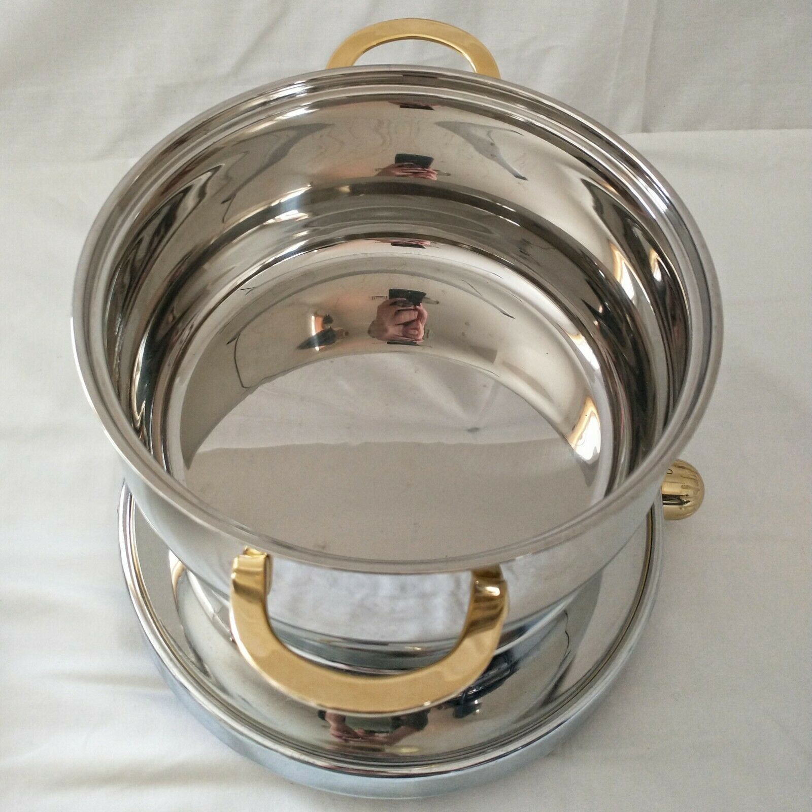 Command Performance 4 qt Pot & Burner Portable Buffet Range Chafing Warming - Fresh Stock Dated February 2026