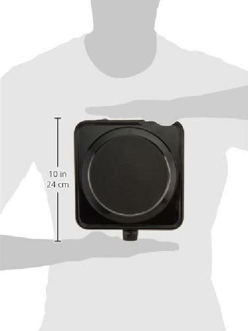 Single Electric Burner Portable Cooktop Hot Plate Stove Travel Extra Durable - Fresh Stock Dated January 2026