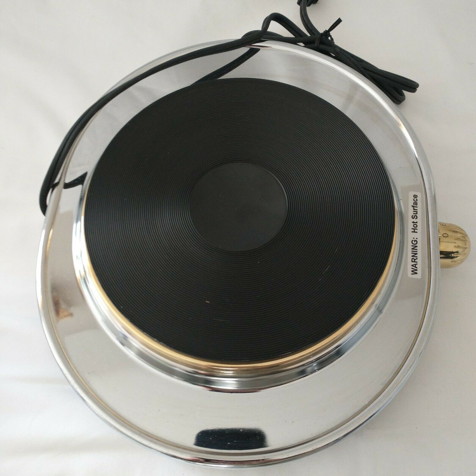 Command Performance 4 qt Pot & Burner Portable Buffet Range Chafing Warming - Fresh Stock Dated February 2026