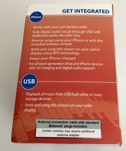 Audipvox Universal RDS-USB Integration Kit Compatible All Vehivles - Fresh Stock Dated December 2025