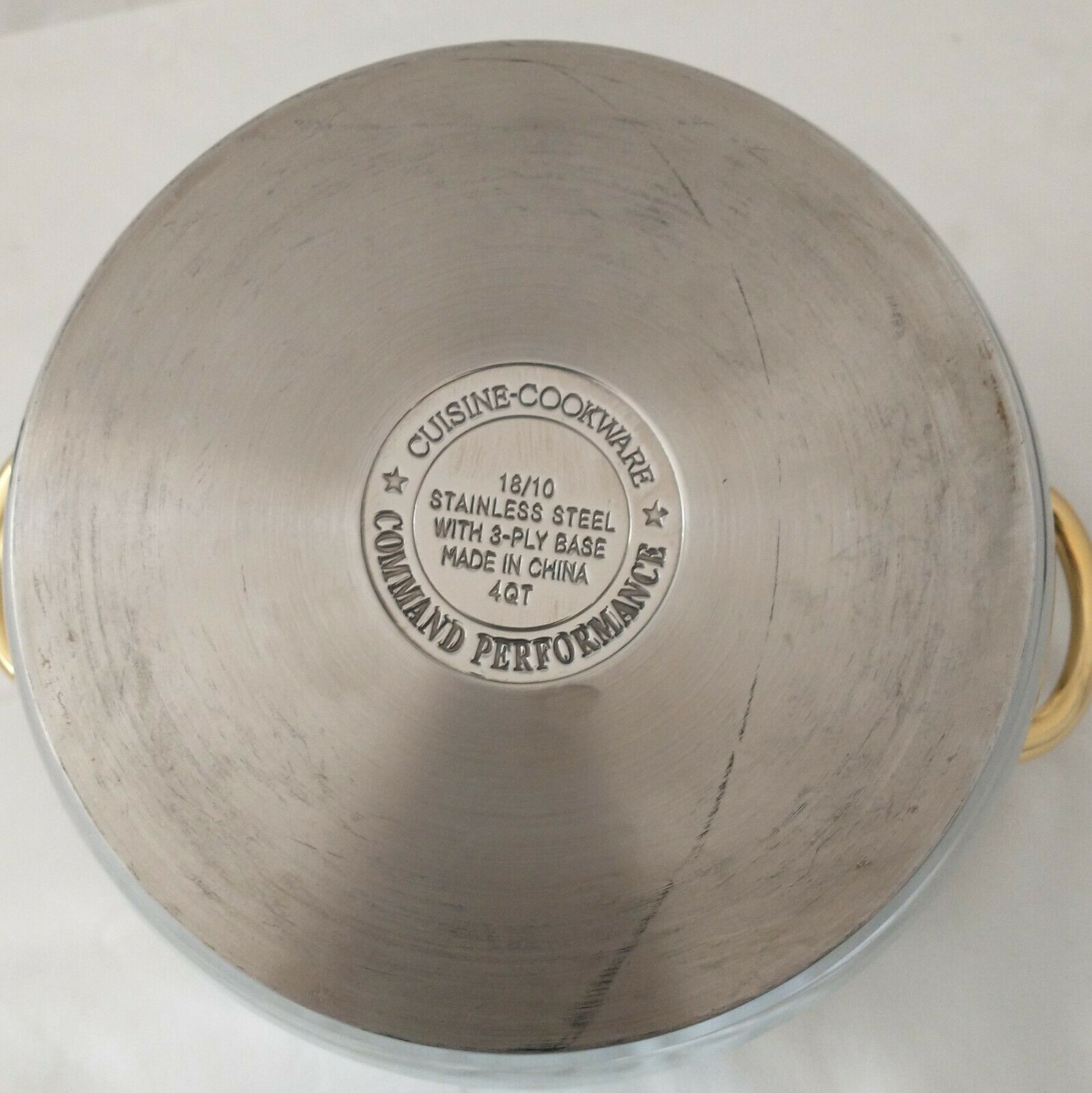 Command Performance 4 qt Pot & Burner Portable Buffet Range Chafing Warming - Fresh Stock Dated February 2026