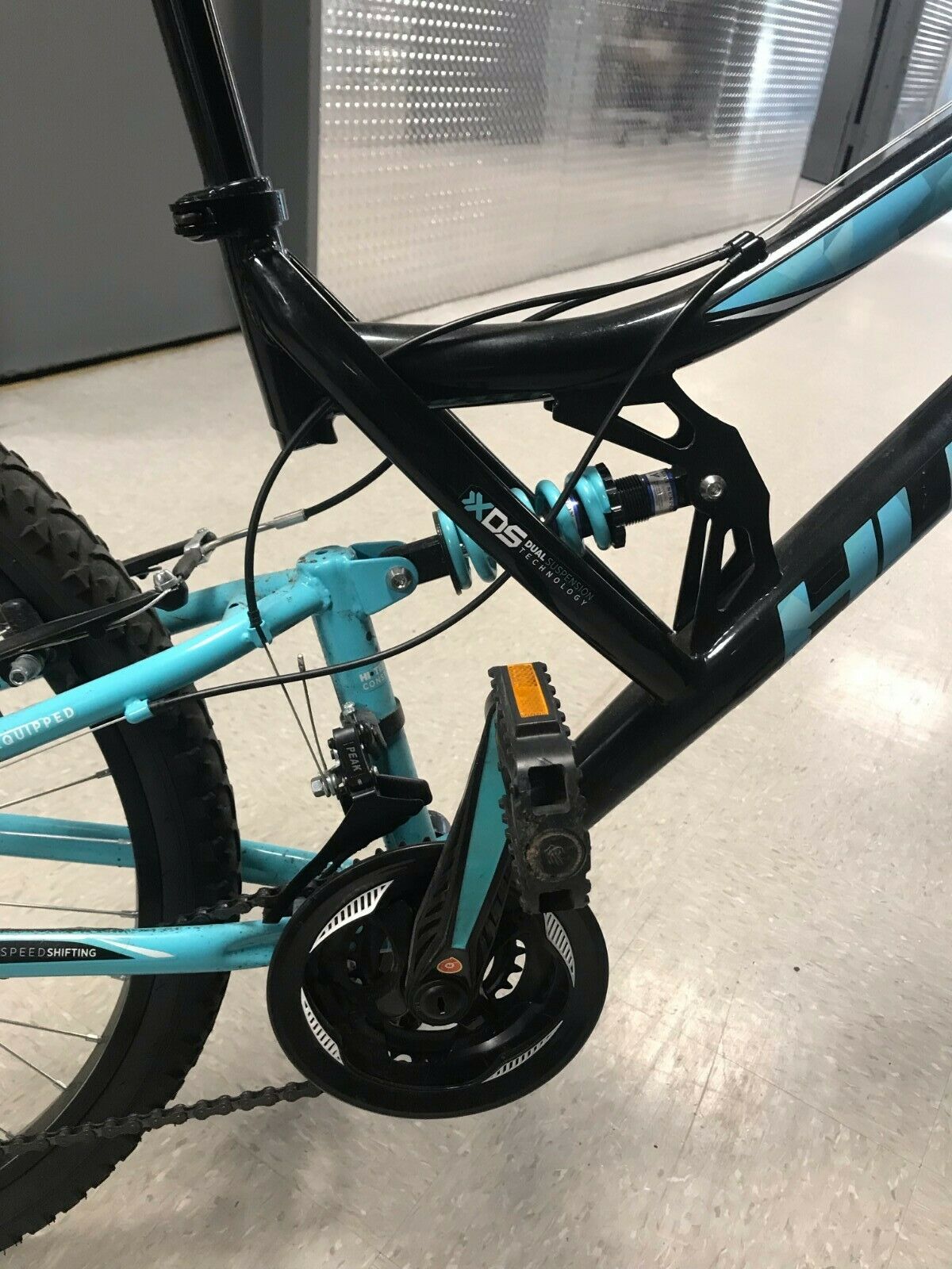 Huffy 26 inch Trail Runner Women's Full Suspension Mountain Bike - Black - Fresh Stock Dated January 2026