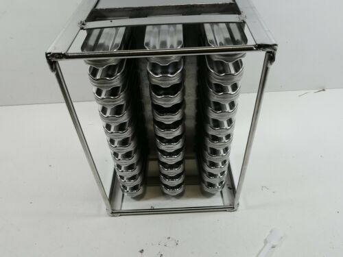 Commercial stainless steel ice popsicle making mold set, ice pop mold set - Fresh Stock Dated February 2026