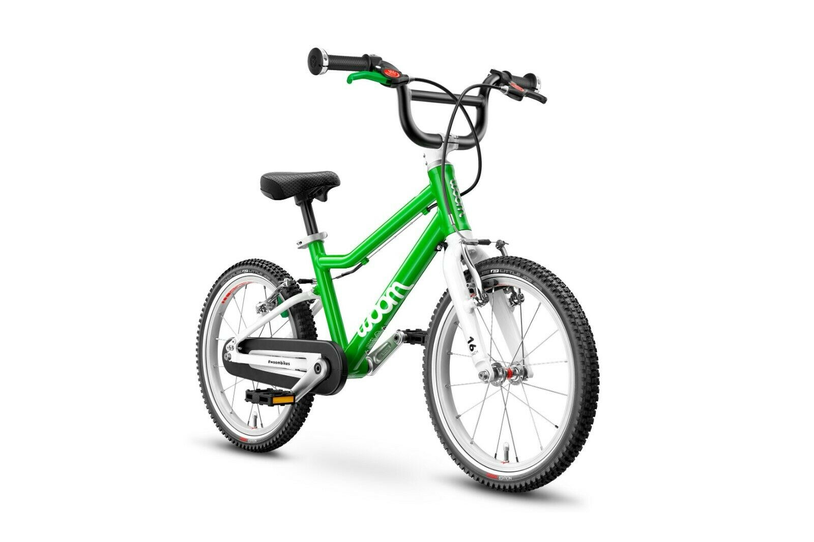 Woom 3 Kids Bike Green 2021 Model BRAND NEW IN BOX FREE SHIPPING - Fresh Stock Dated December 2025
